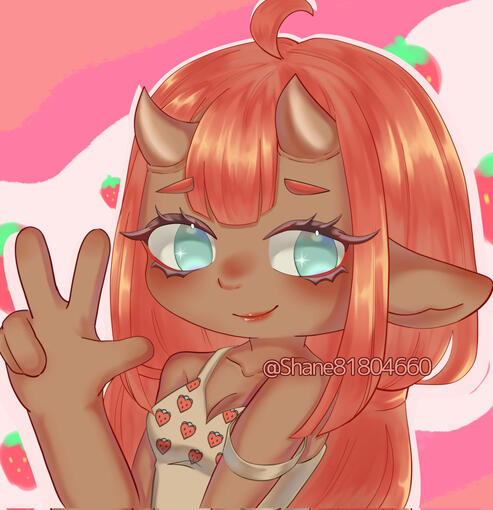 Oc belongs to @derfel_art on Twitter